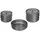 Fox Outdoor Topf-Set 5-tlg. Kochset + Kochgeschirr + Pfanne + Topf + Deckel