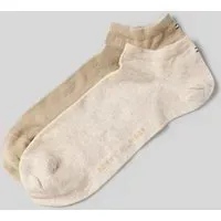 Sneaker-Socken aus Baumwoll-Mix, Sand, 43-46