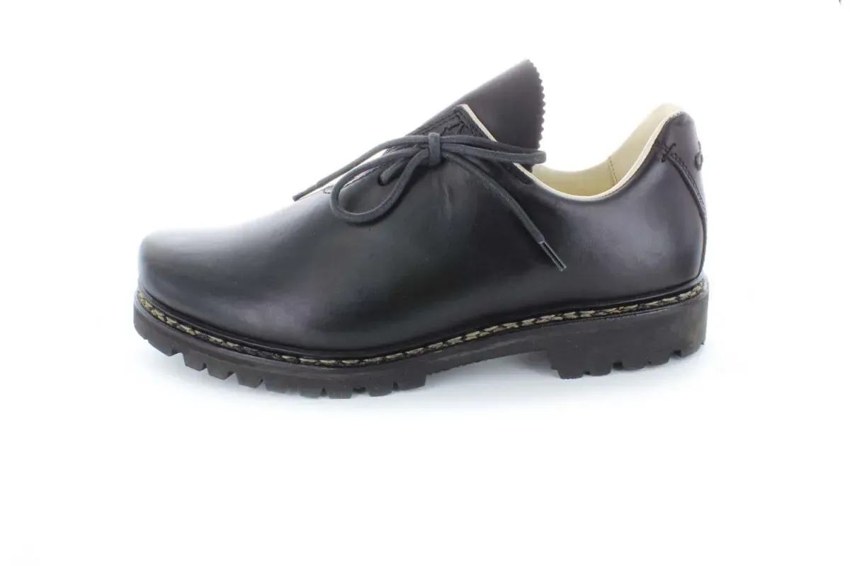 dirndl & bua Trachtenschuhe Modell Brombach schwarz, Gr. 6 UK / 39.5 EU