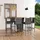 vidaXL Gartenbar-Set 9-tlg. Grau