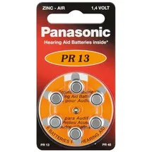 Panasonic PR13 (PR48) Hörgerätebatterien PR-13/6BL