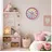 wall-art K&L Wall Art 30 cm Quarz rosa
