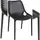CLP Gartenstuhl Air 44 x 44 x 108 cm schwarz