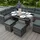 MONSTER SHOP Sitzgruppe Lounge Set 6-tlg. Grau