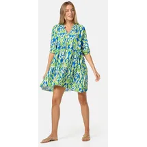 pm selected Tunikakleid Strandkleid Blau/Grün Einheitsgröße