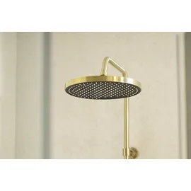 Schöner Wohnen Duschsystem Glaia mit Thermostat Mattgold 114