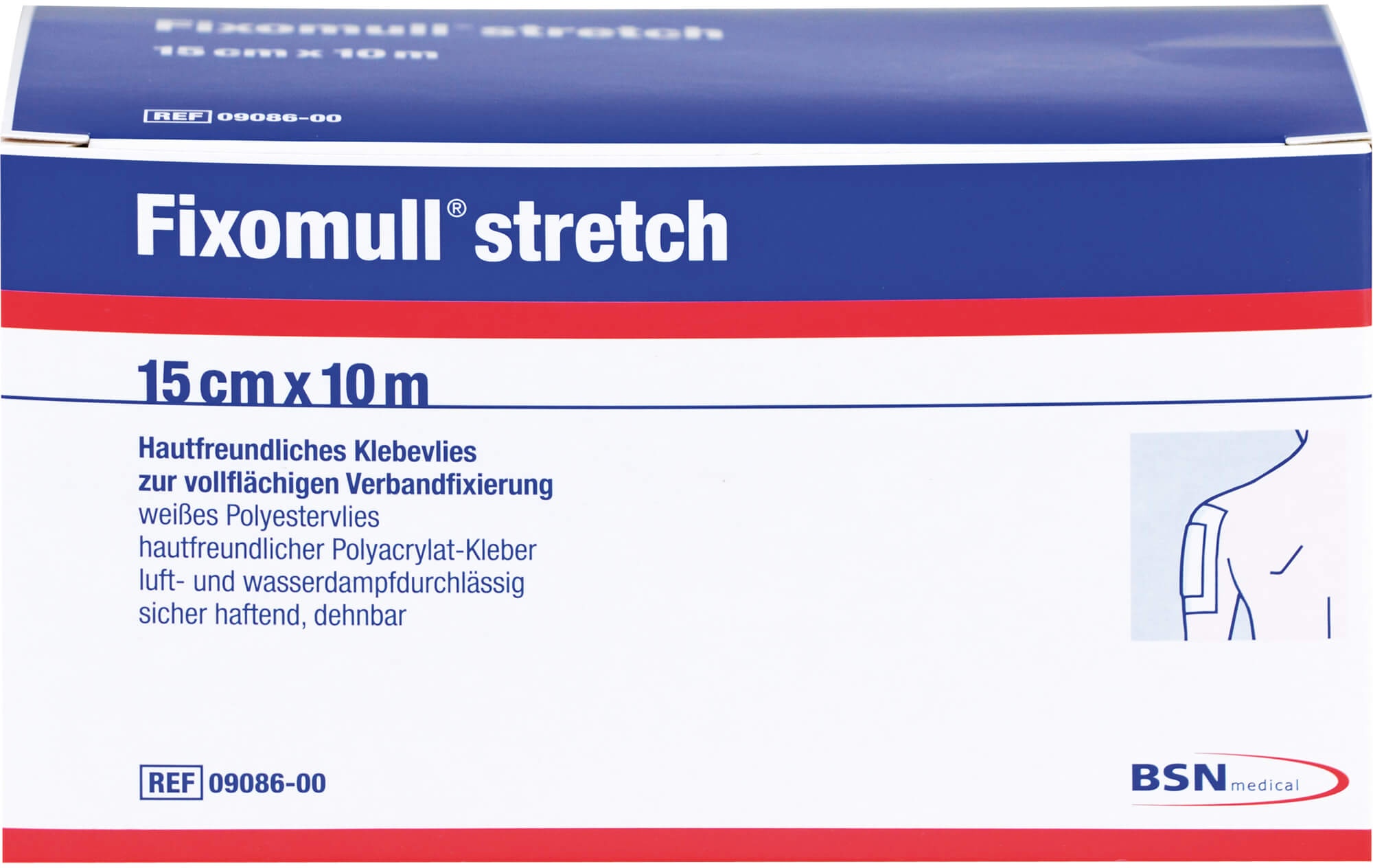 Fixomull Stretch 10mx15cm 1 ST