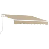 [en.casa] Markise Bitonto 250x200 cm Beige