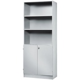 OTTO Office HAMMERBACHER Regalschrank lichtgrau 3 Fachböden 80,0 x 42,0 x 200,4 cm