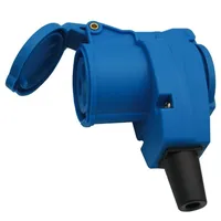 HABA CEE Winkelkupplung 230V/16A 40 cm Blau