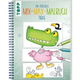 Frech Mix-Max-Malbuch Tiere: - Pia Pedevilla Gebunden