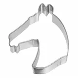 RBV Birkmann Birkmann Ausstechform Pferdekopf, 6.5 cm, Edelstahl, Kunststoff, Grau, 5 x 3 x 2 cm...