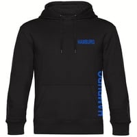 Multifanshop multifanshop® Kapuzen Sweatshirt - Hamburg - Brust &