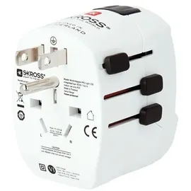 SKROSS Reiseadapter Pro Light USB AC45PD Weiß 1 St.