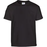Gildan Kinder Heavy Cotton Youth T-Shirt \5000B\" black L (176)"
