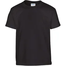 Gildan Kinder Heavy Cotton Youth T-Shirt \5000B\" black L (176)"