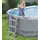 BESTWAY Power Steel Frame Pool oval Set 488 x 305 x 107 cm inkl. Filterpumpe
