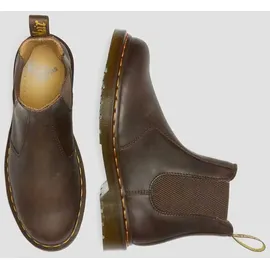 Dr. Martens 2976 Yellow Stitch Crazy Horse dark brown crazy horse 42