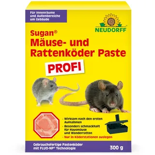 Neudorff Sugan Mäuse- und Rattenköder Paste PROFI - 300 g