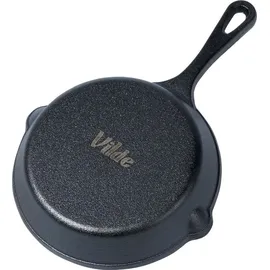 VILDE Gusseisenpfanne Grillpfanne 20 cm