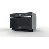 Whirlpool Supreme Chef Freistehende Mikrowelle Aufgefächert 900W 33LT Dampf Schwarz,