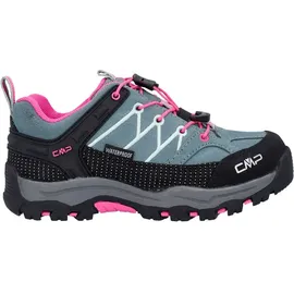 CMP Rigel Low WP Kinder Mineral Green/Purple Fluo 28
