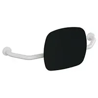 Hewi 801 Rückenstütze 801.51.917398 Wandabstand 230mm, Lehne tiefschwarz, signalweiß
