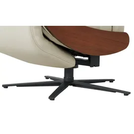 HIMOLLA Ledersessel 7818 Lavagrau