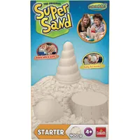 Goliath 83210 | Super-Sand Starter-Set | magischer Super Sand für Sandburgen im Kinderzimmer | kreative Sandbauwerke | faszinierender Spielsand für Klein und Groß | ab 4 Jahren