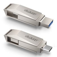 DIDIVO USB C Stick 256GB mit USB Stick 3.0, 2 in 1 USB Speicherstick OTG Flash Laufwerk USB Stick USB C Stick Mini für Handy Pen-Laufwerk Externer Speicher für Typ C ipad, PC, Laptops, MacBook