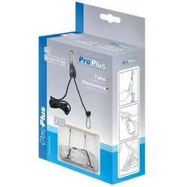 PRO PLUS ProPlus Flaschenzug Ratsche und seil Set von 2 Stück 136kg