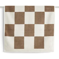 Check Bodenhandtuch 50 x 90 cm Kaffee