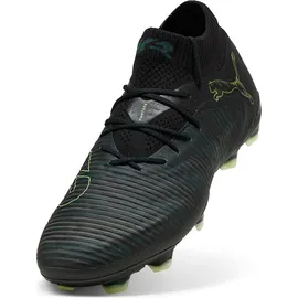 Puma Future 8 Ultimate FG Erwachsene black/Fizzy Light/Green Terrain 40,5