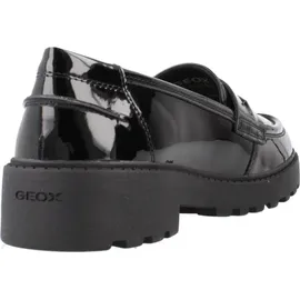 GEOX J Casey Girl C Moccasin, Black, 32 EU