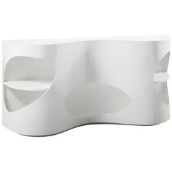 SalesFever Sideboard, weiß, Mitteldichte Faserplatte (MDF) - weiss