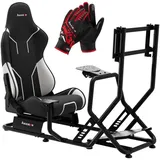 huzaro Speed 6.0 Cockpit Sim Rig Schwarz