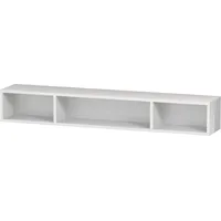 Duravit Regalelement L-Cube 80x14cm, Ei marm., 3 Fächer, horizontal