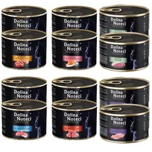 DOLINA NOTECI Premium Katzenfutter reich an Kaninchen 12 x 185 g