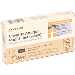 Citest Corona Schnelltest (Stiftung Warentest Testsieger) - 20 Stück St