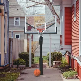 Prosport Basketballkorb In-Ground Schwarz 230 - 305 cm