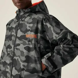 Regatta Robe Parka - Grey / Black Camo - S-M