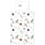 Baby Best Renforce, Mehrfarbig, Textil, Weltall, 100x135 cm, Schlafen, Babybett-Ausstattung, Babybettwäsche
