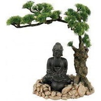 Zolux aquarium ornament - bonsai Buddha diffuser, Aquarium Dekoration
