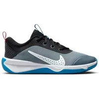 NIKE Kinder Freizeitschuhe OMNI MULTI-COURT (GS), Größe 38 1⁄2 in Blau COOL GREY/PHOTO BLUE-BLACK-LT