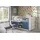 Vipack Hochbett Bonny 90 x 200 cm MDF/Spanplatte blau/weiß