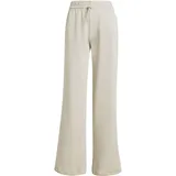 adidas Essentials Small Logo Feel Cozy Open-Hem Damen Hose, grau - M