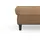 sit&more Hocker Marano mit Stauraum 102 x 43 x 67 cm Braun