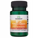 Swanson Vitamin B-12 Methylcobalamin Cherry Tabletten 60 St.