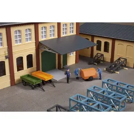 AUHAGEN Anhänger 3er Set 41642 H0