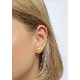 Elli Ohrstecker Kleeblatt 925 Sterling Silber gold Gr.: onesize